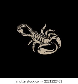 Scorpion logo icon design template
