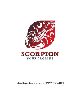 Scorpion logo icon design template