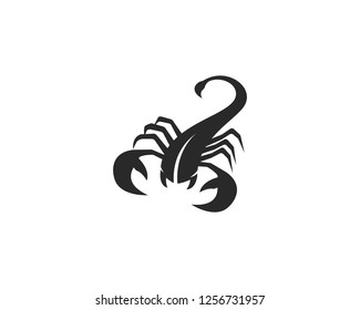 Scorpion Logo Template Vector illustration