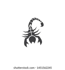 Scorpion logo template vector illustration