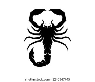 Scorpion Logo Template Vetor illustration
