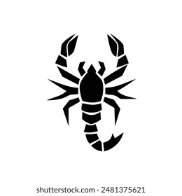 scorpion logo vector illustration design