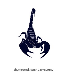 Scorpion Logo Vector, vector image for the tattoo, symbol or logo, Illustration Template