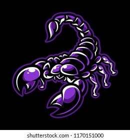 Scorpion mascot logo