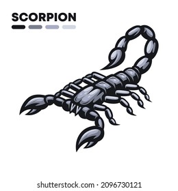 Scorpion Unique Vector Illustration Design	
