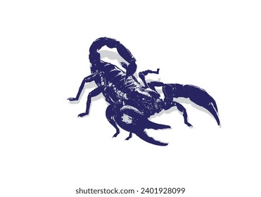 Scorpion vector image, illustration of scorpion, suitable for icons, logos, t-shirts,