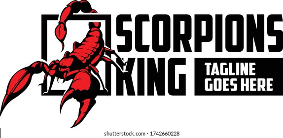 Scorpions Logo Template, Unique and fresh Scorpion Vector Illustrations