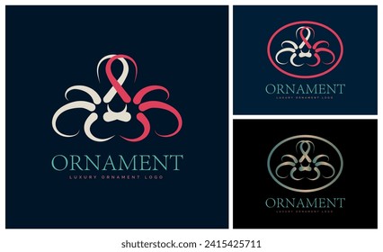 scorpions luxury modern ornament logo template design for brand or company and other