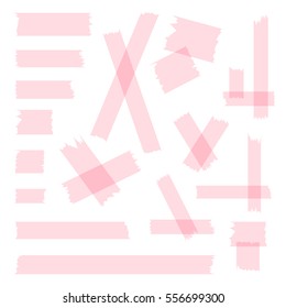 Colorful Ripped Scotch, Sticky Pink Tape Gráfico por pch.vector · Creative  Fabrica