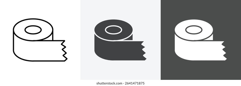 scotch icon set vector art