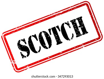 Scotch Stamp Badge