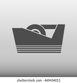 Scotch Tape Holder Vector Icon Illustration