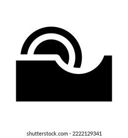 Scotch tape icon. sellotape sign. vector illustration
