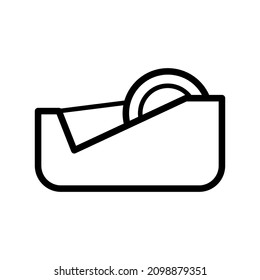 Scotch tape icon in trendy vector design illustration