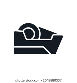 scotch tape icons isolated on White Background. Flat style design