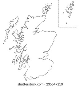 33,046 Scotland map Images, Stock Photos & Vectors | Shutterstock