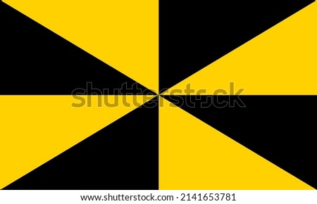 Scotland Argyll flag vector illustration isolated. 