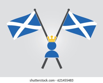 Scotland Emblem King