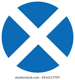 Scotland flag icon. nation element set vector ilustration