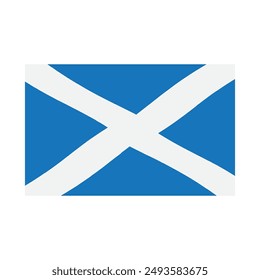 Scotland flag icon vector illustration symbol design