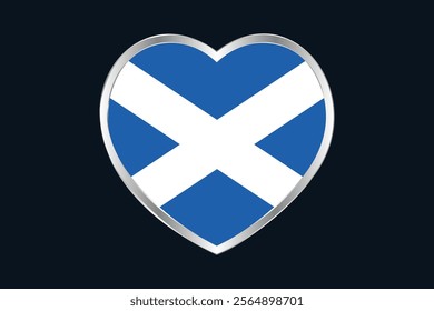 Scotland flag sign, Scotland flag vector graphic, Scotland country flag is a symbol of freedom, National Scotland flag, vector illustration
