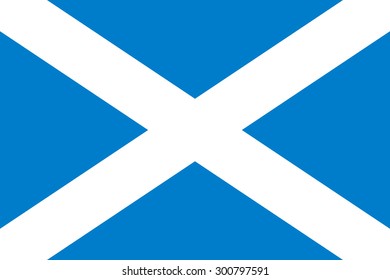 Scotland Flag Vector