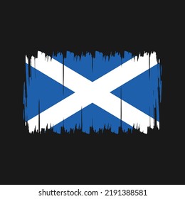 Scotland Flag Vector. National Flag