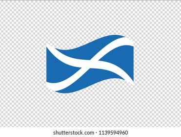 Scotland flag waving country emblem state symbol 