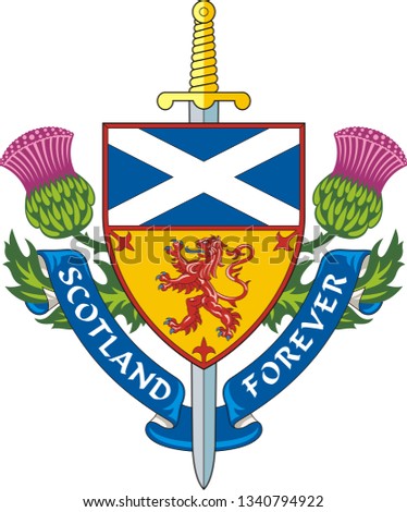 Scotland forever ( Symbol of Scotland )