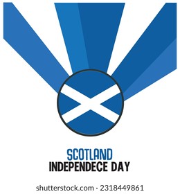 scotland national day vector illustration design template