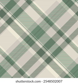 Escócia jogado fundo tartan, vetor de padrão de verificação de geometria. Textura de tecido acolhedor textura sem costura em pastel e pastel paleta de cores cinzentas.