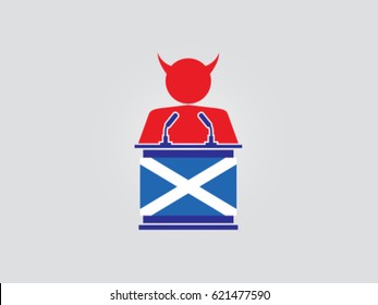 Scotland Podium Evil People