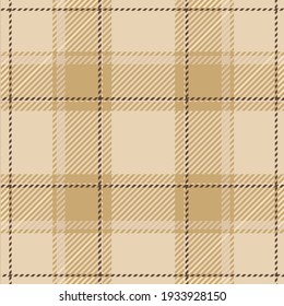 Scotland tartan seamless plaid texture with rhombuses and squares - Vector illustration