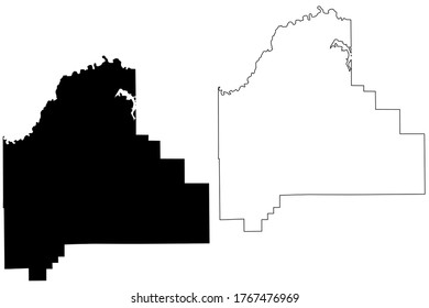 Scott County, Indiana (U.S. county, United States of America, USA, U.S., US) map vector illustration, scribble sketch Scott map