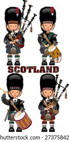 Scottish Bagpiper