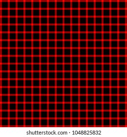Scottish black and red cage, black and red celtic. Background in a cage. Vector illustration