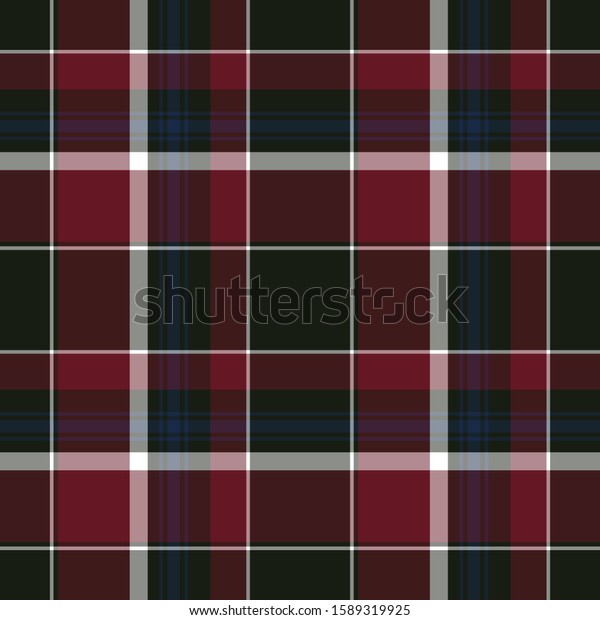 MacKenzie Weathered Tartan Crest Birdseye Mesh Polo Shirt