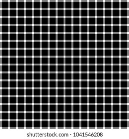 Scottish black and white cage, black and white celtic. Background in a cage. Vector illustration
