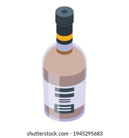 Scottish bourbon icon. Isometric of scottish bourbon vector icon for web design isolated on white background