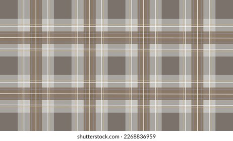 Scottish checkered background in beige