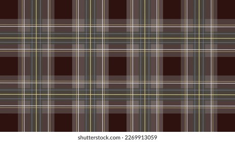 Scottish checkered background in dark red