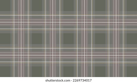 Fondo escocés de cuadros en verde gris