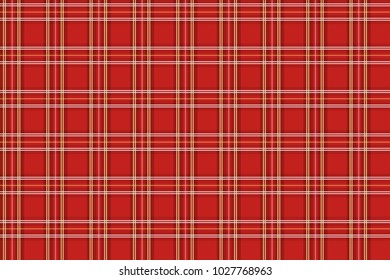 Scottish motif seamless pattern