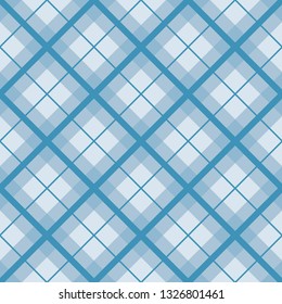 Scottish Pattern background vector. Plaid tablecloth