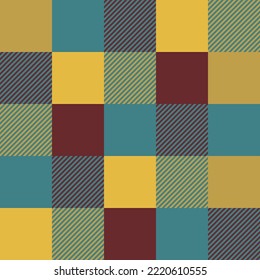 Scottish Plaid Plaid Burgundy, Blue And Yellow Texture