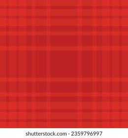 Scottish plaid pattern for Christmas and New Year designs. Dark red, red, plaid plaid for a flannel shirt. Festive winter textile print.