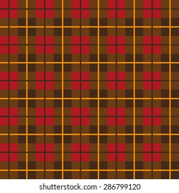 Scottish plaid pattern. Seamless texture, fabric, vector