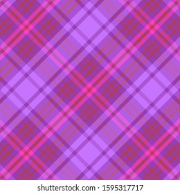 Scottish plaid red checkered vector pattern. Vector EPS 10