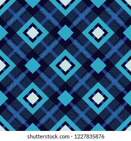 Scottish plaid, tartan seamless pattern. English fabric. Vector illustration. Can be used for wallpaper, textile, invitation card, wrapping, web page background.