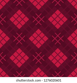 Scottish plaid, tartan seamless pattern. English fabric. Vector illustration. Can be used for wallpaper, textile, invitation card, wrapping, web page background.
